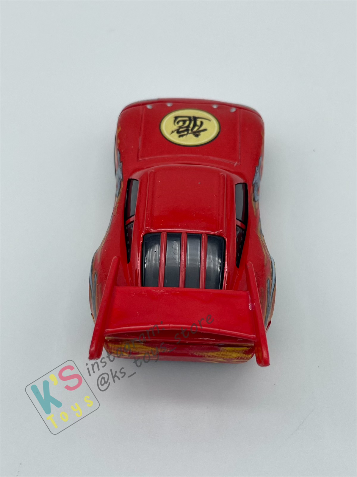 PRE-OWNED / LOOSE DISNEY PIXAR CARS - "DRAGON LIGHTNING MCQUEEN" -  CARS, TOKYO MATER SERIES - DISPLAYED CONDITION