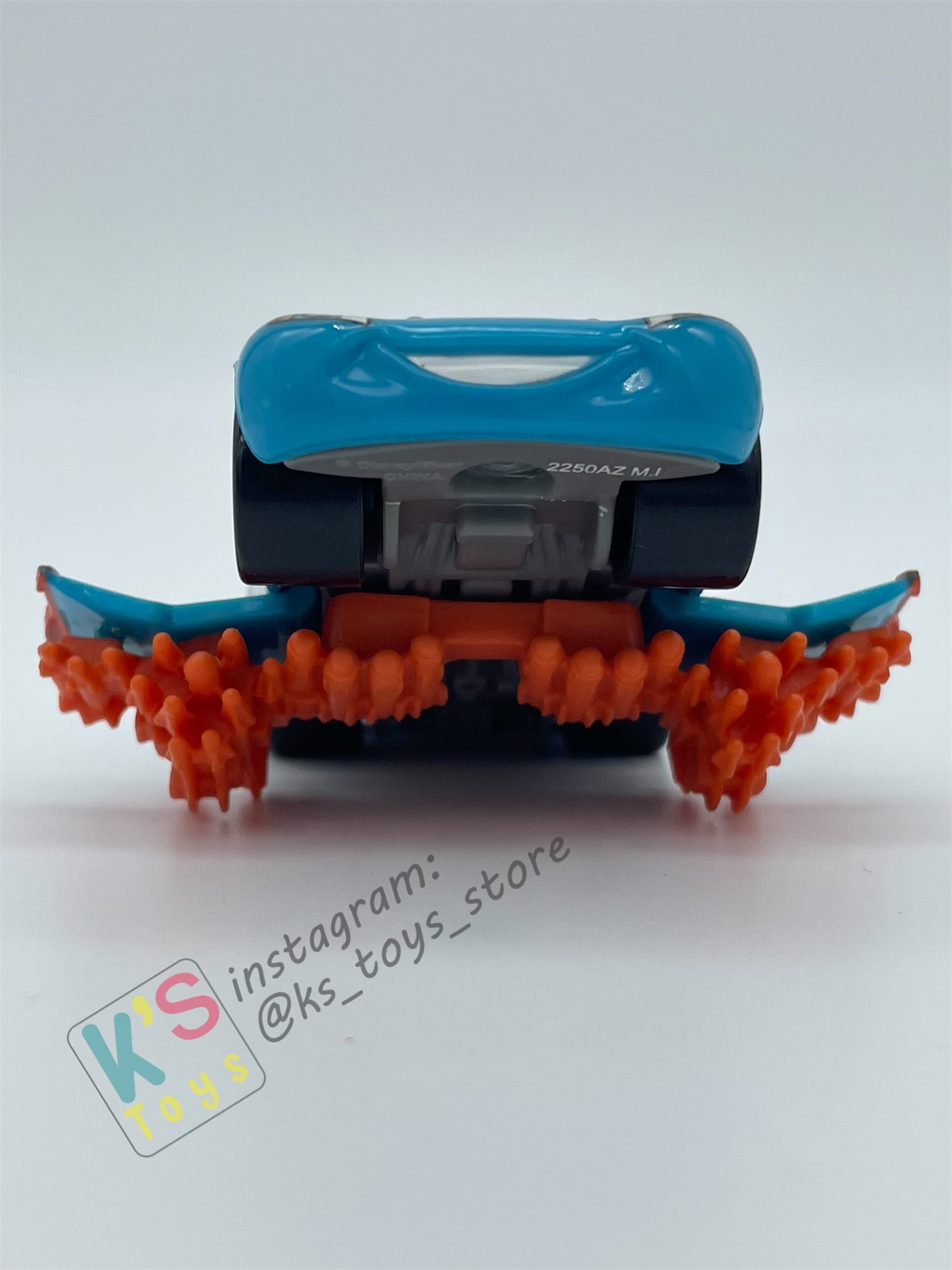 PRE-OWNED / LOOSE DISNEY PIXAR CARS - "LIGHTNING STORM LIGHTNING MCQUEEN" -  CARS, DINOCO - DISPLAYED CONDITION