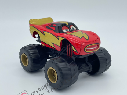 PRE-OWNED / LOOSE DISNEY PIXAR CARS - "FRIGHTENING MCMEAN" - MONSTER TRUCK MATER SERIES - DISPLAYED CONDITION