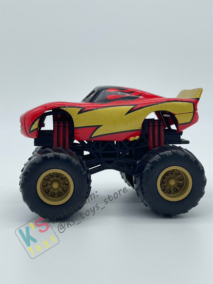PRE-OWNED / LOOSE DISNEY PIXAR CARS - "FRIGHTENING MCMEAN" - MONSTER TRUCK MATER SERIES - DISPLAYED CONDITION