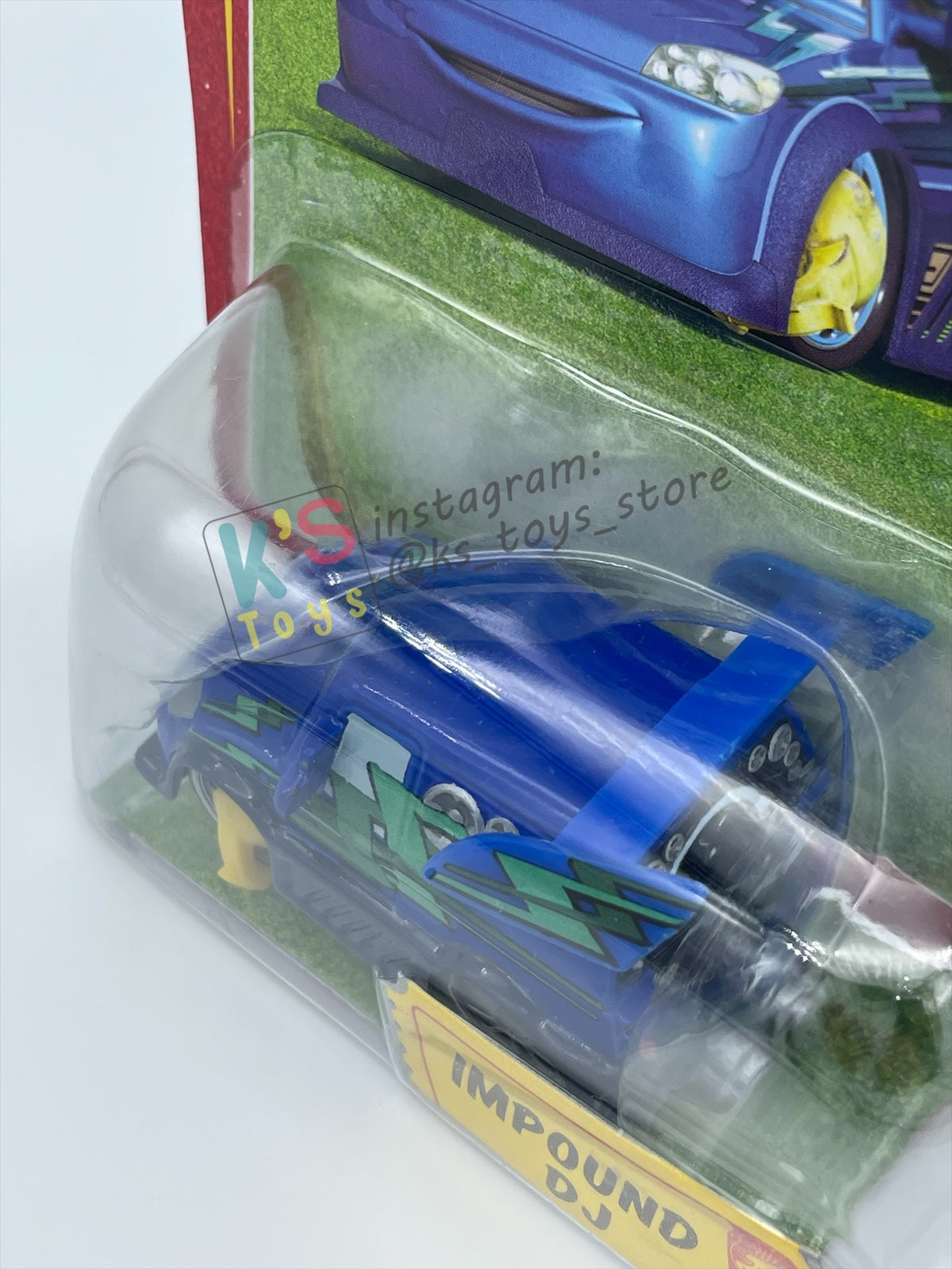 DISNEY PIXAR CARS BY MATTEL 1:55 - IMPOUND DJ - RACE ORAMA CHASE SERIES - BNIP