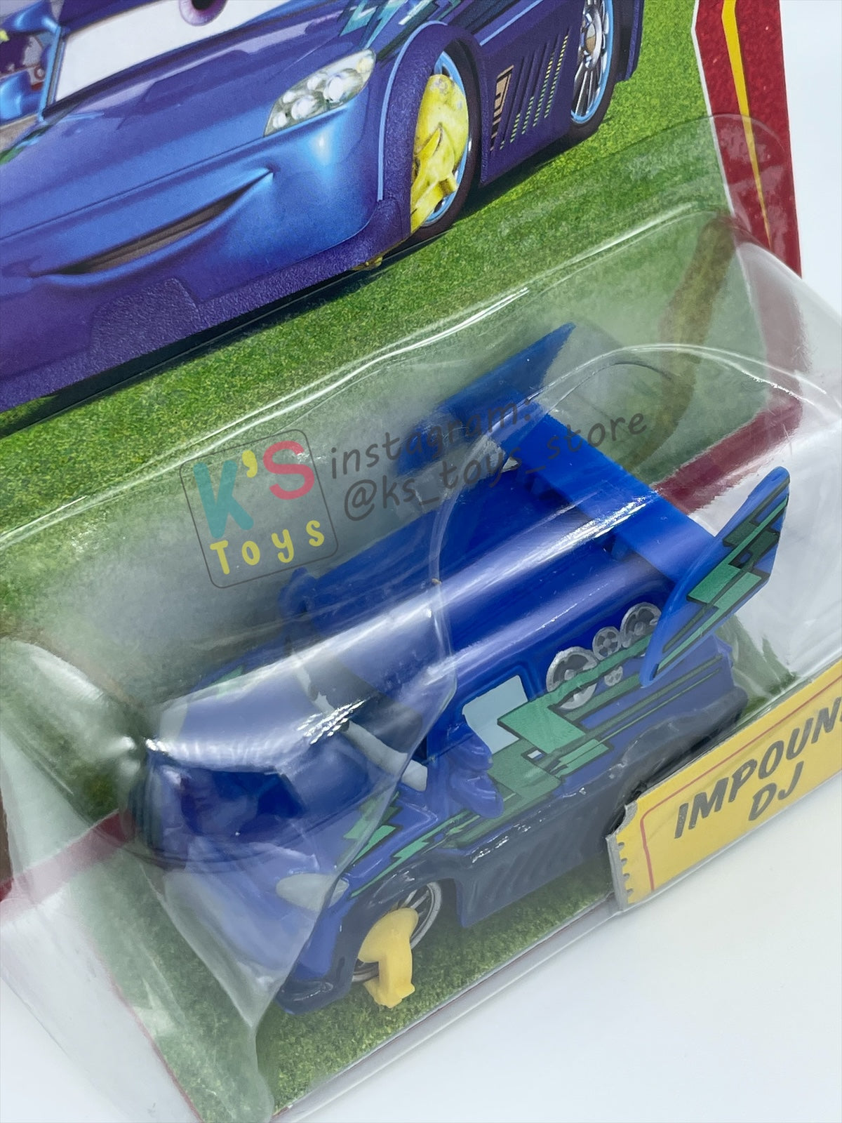 DISNEY PIXAR CARS BY MATTEL 1:55 - IMPOUND DJ - RACE ORAMA CHASE SERIES - BNIP