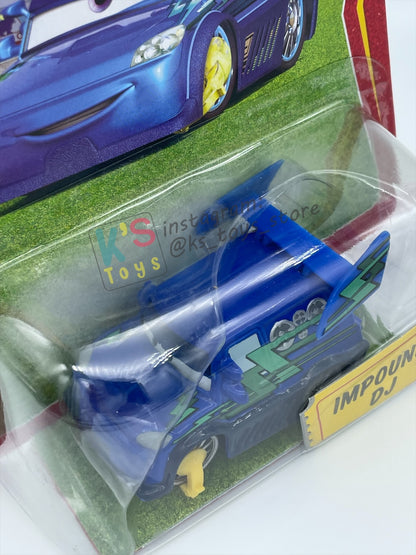 DISNEY PIXAR CARS BY MATTEL 1:55 - IMPOUND DJ - RACE ORAMA CHASE SERIES - BNIP