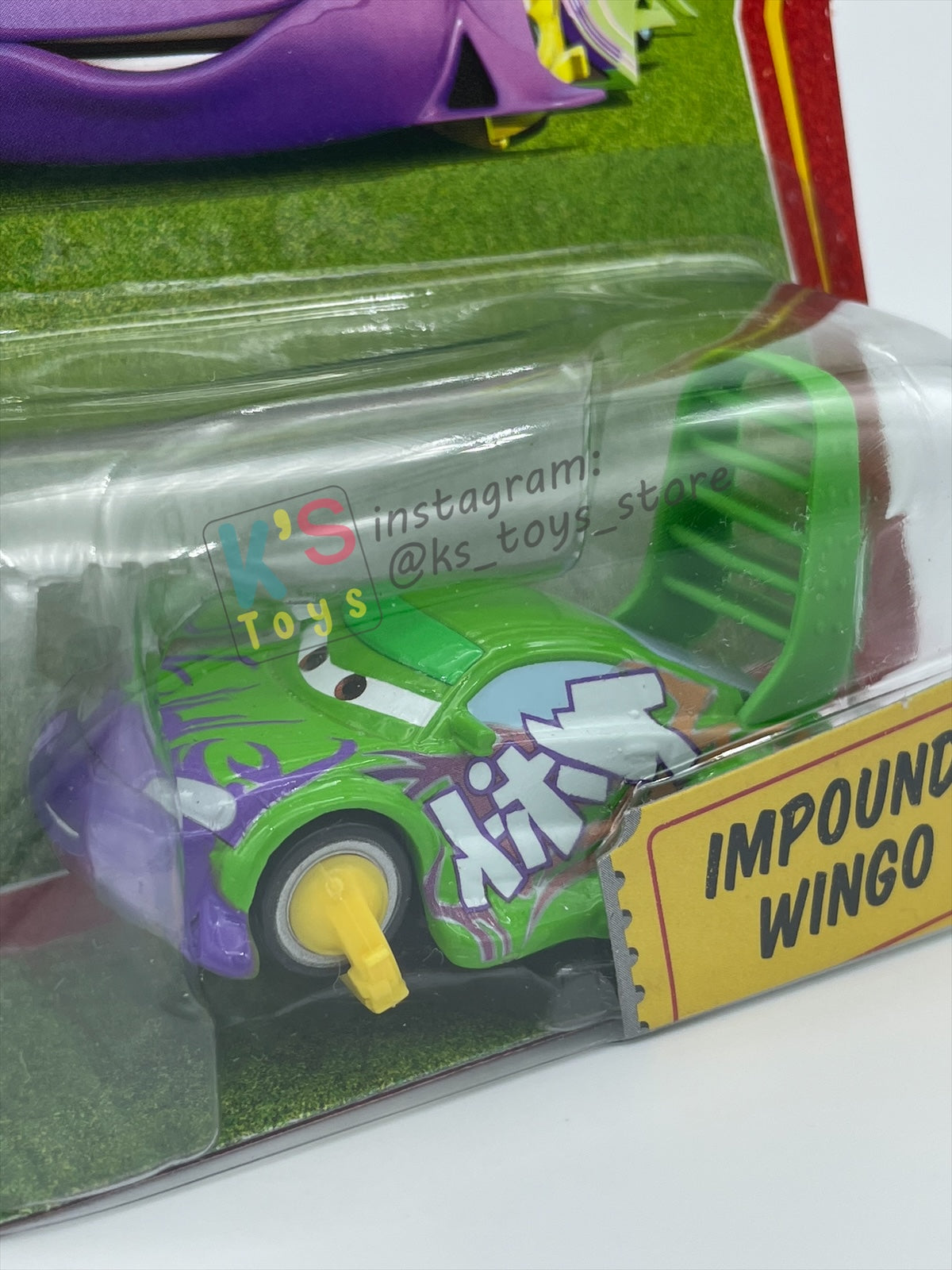 DISNEY PIXAR CARS BY MATTEL 1:55 - IMPOUND WINGO - RACE ORAMA CHASE SERIES - BNIP