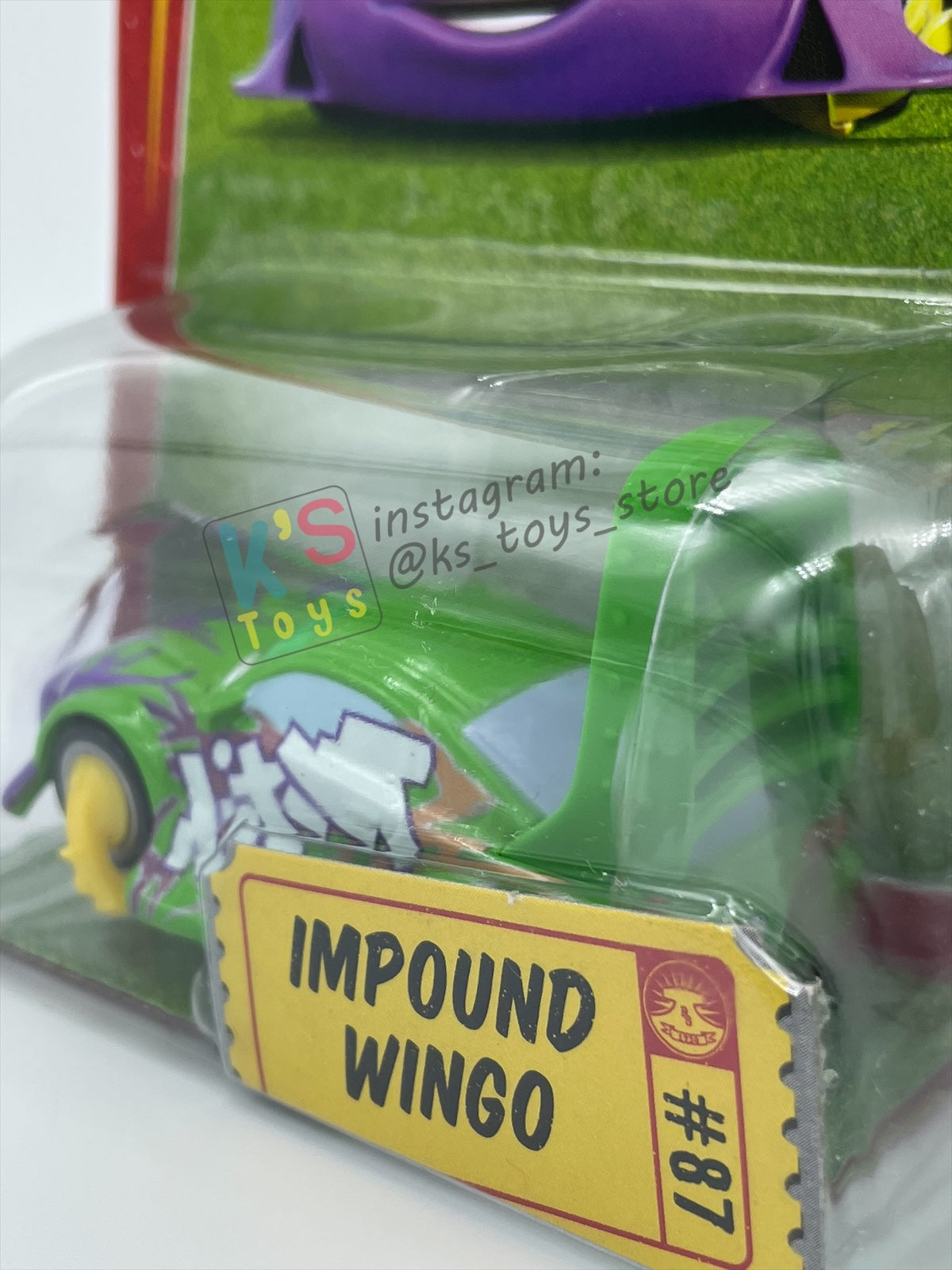 DISNEY PIXAR CARS BY MATTEL 1:55 - IMPOUND WINGO - RACE ORAMA CHASE SERIES - BNIP