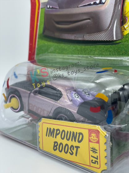 DISNEY PIXAR CARS BY MATTEL 1:55 - IMPOUND BOOST - RACE ORAMA CHASE SERIES - BNIP