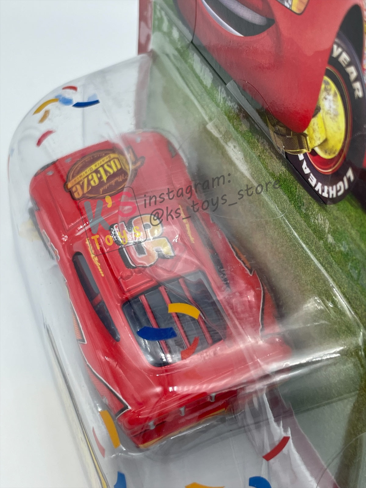 DISNEY PIXAR CARS BY MATTEL 1:55 - IMPOUND LIGHTNING MCQUEEN - RACE ORAMA CHASE SERIES - BNIP