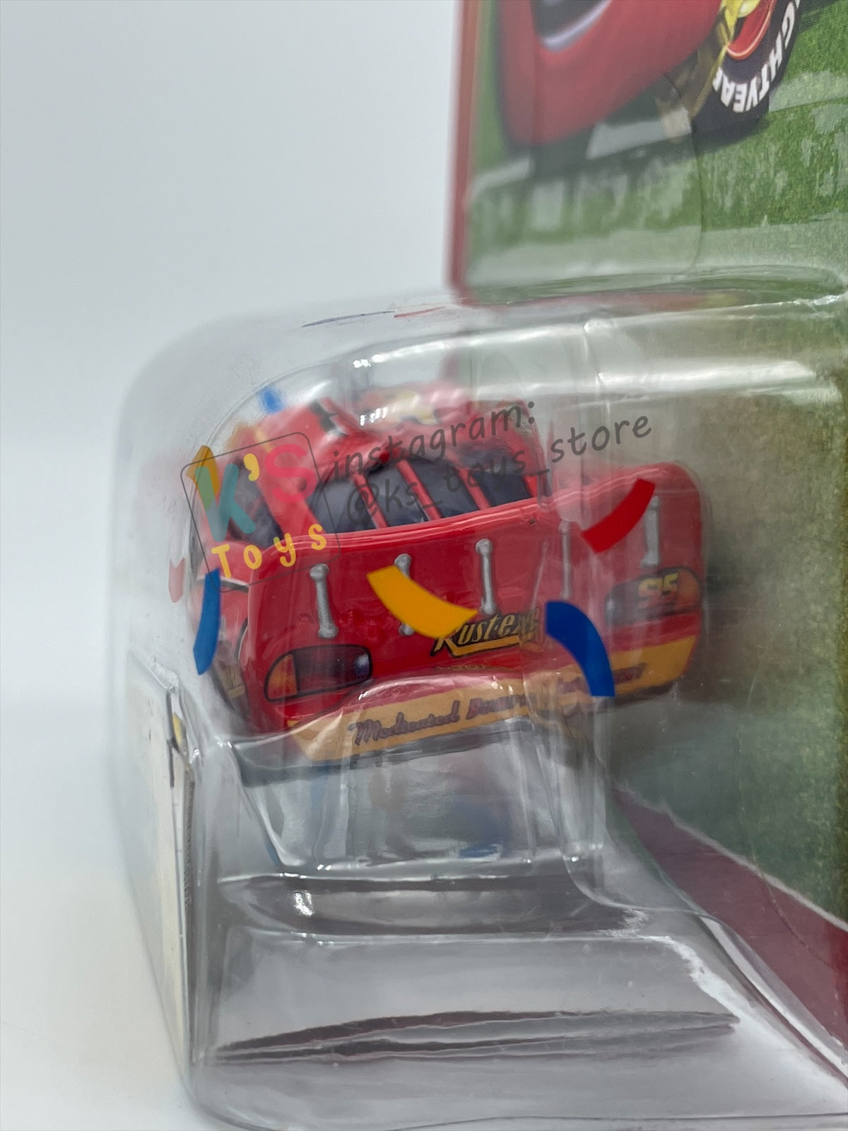 DISNEY PIXAR CARS BY MATTEL 1:55 - IMPOUND LIGHTNING MCQUEEN - RACE ORAMA CHASE SERIES - BNIP
