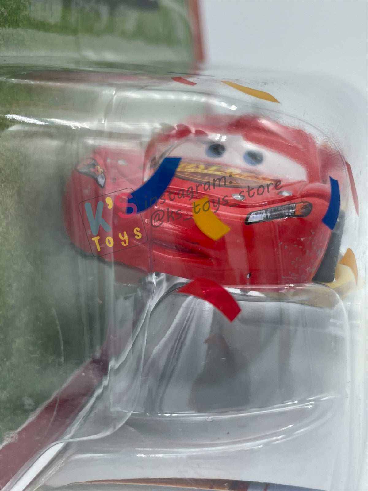 DISNEY PIXAR CARS BY MATTEL 1:55 - IMPOUND LIGHTNING MCQUEEN - RACE ORAMA CHASE SERIES - BNIP