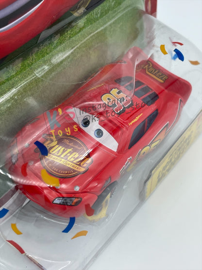 DISNEY PIXAR CARS BY MATTEL 1:55 - IMPOUND LIGHTNING MCQUEEN - RACE ORAMA CHASE SERIES - BNIP