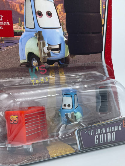 DISNEY PIXAR CARS BY MATTEL 1:55 - PIT CREW MEMBER GUIDO - THE WORLD OF CARS SERIES - BNIP