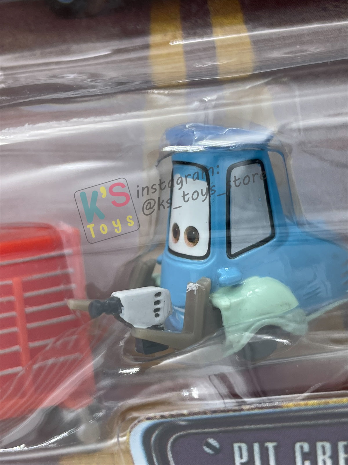 DISNEY PIXAR CARS BY MATTEL 1:55 - PIT CREW MEMBER GUIDO - THE WORLD OF CARS SERIES - BNIP