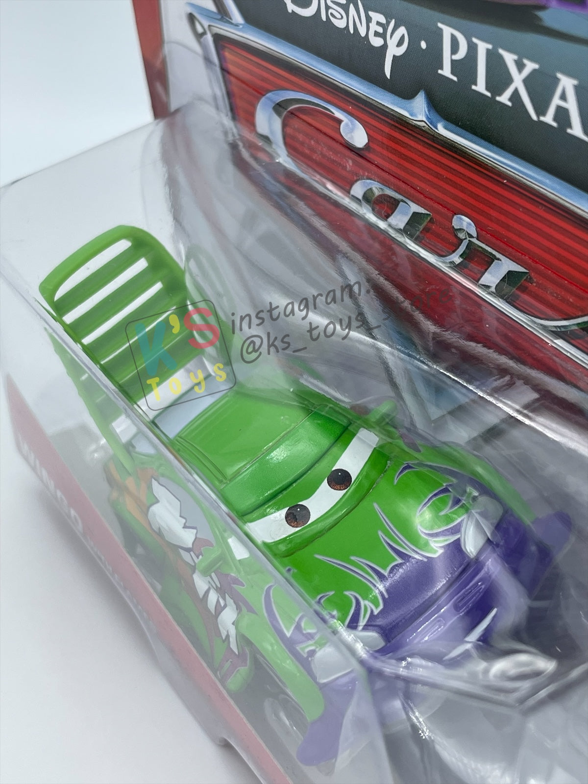 DISNEY PIXAR CARS BY MATTEL 1:55 - WINGO WITH FLAMES - TUNER SERIES - BNIP