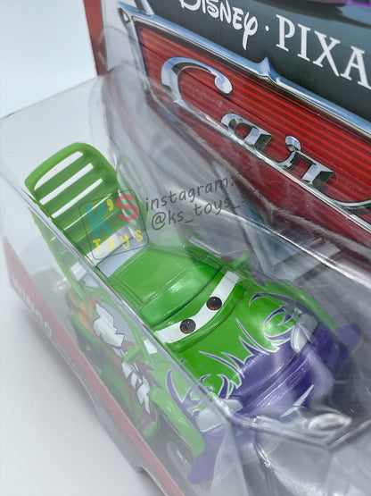 DISNEY PIXAR CARS BY MATTEL 1:55 - WINGO WITH FLAMES - TUNER SERIES - BNIP