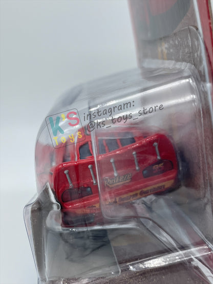 DISNEY PIXAR CARS BY MATTEL 1:55 - BUG MOUTH LIGHTNING MCQUEEN - THE WORLD OF CARS SERIES - BNIP