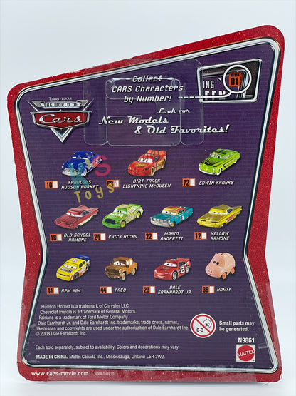 DISNEY PIXAR CARS BY MATTEL 1:55 - TRANSBERRY JUICE - THE WORLD OF CARS KMART SERIES - BNIP