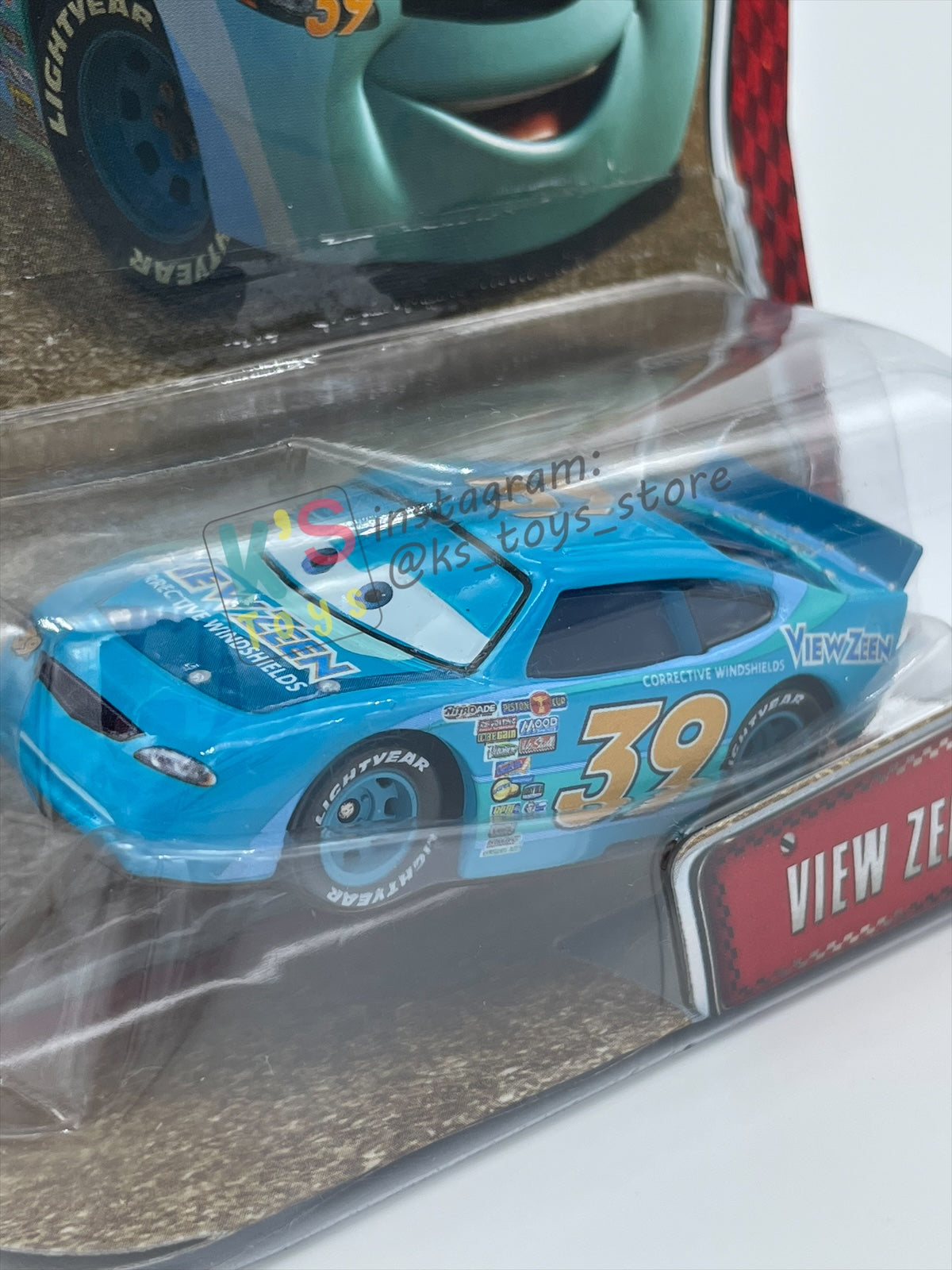 DISNEY PIXAR CARS BY MATTEL - VIEW ZEEN - THE WORLD OF CARS KMART SERIES - BNIP