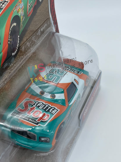 DISNEY PIXAR CARS BY MATTEL - SPUTTER STOP NO 92 - THE WORLD OF CARS KMART SERIES - BNIP