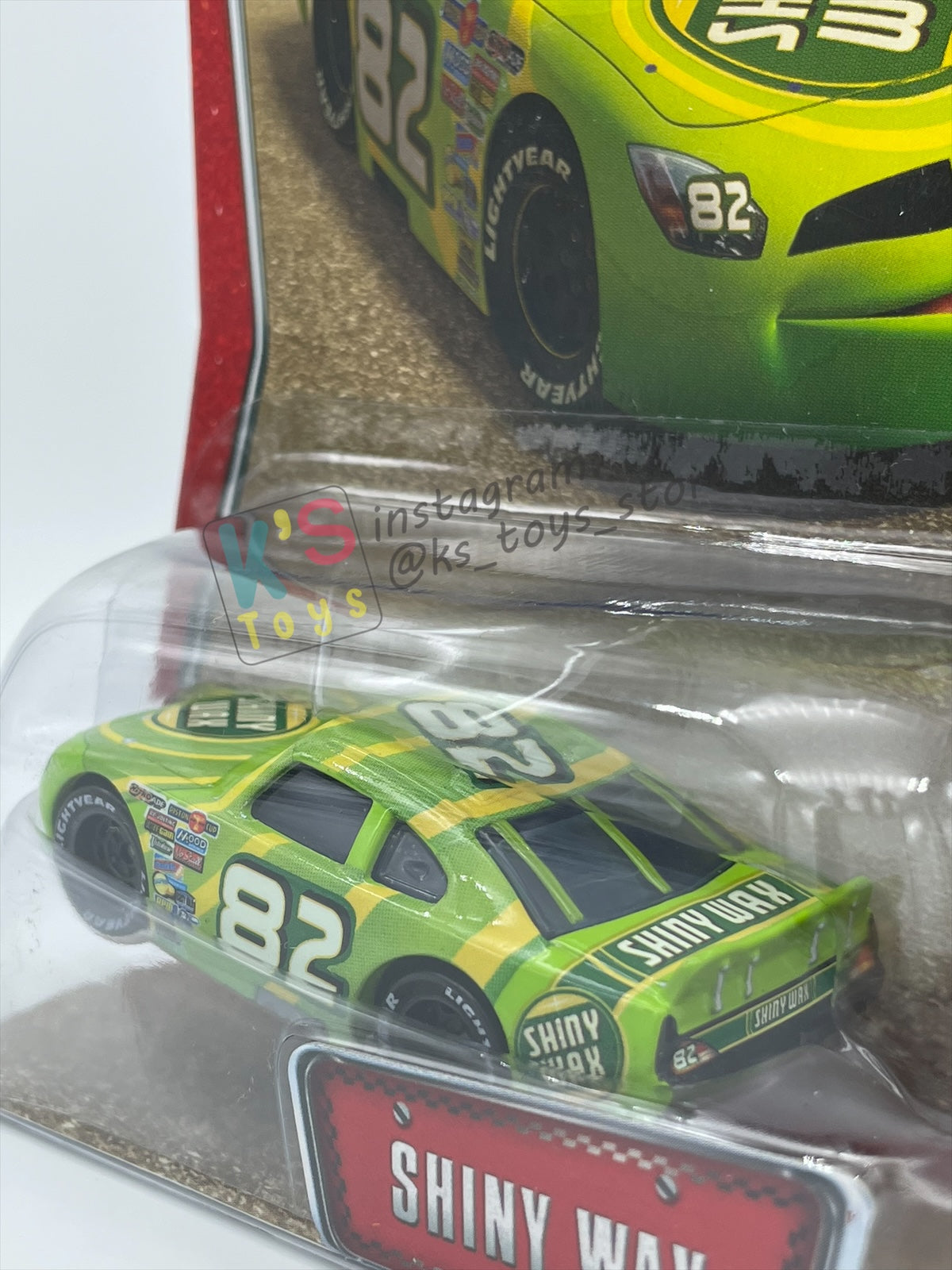 DISNEY PIXAR CARS BY MATTEL - SHINY WAX - THE WORLD OF CARS KMART SERIES - BNIP