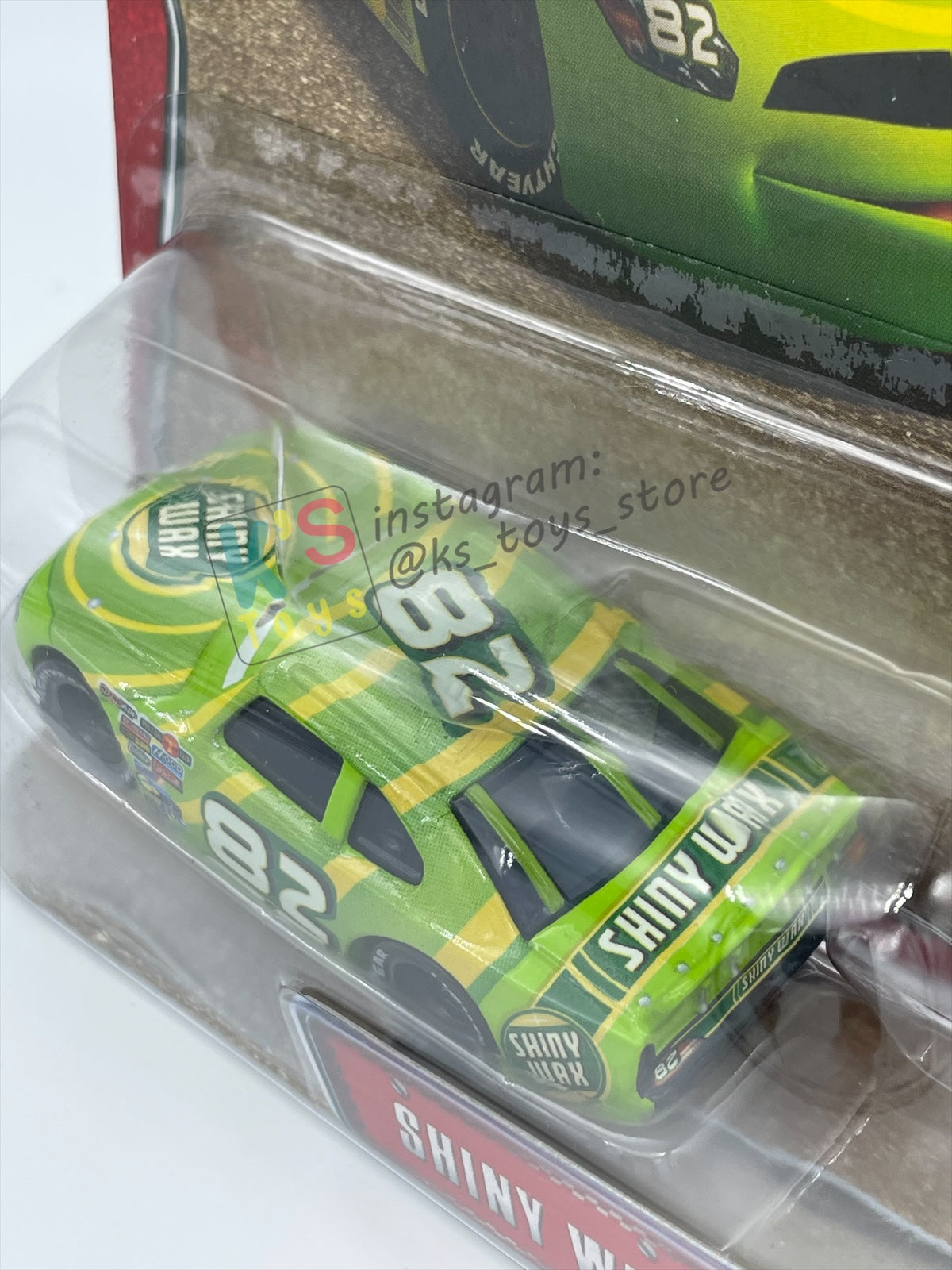 DISNEY PIXAR CARS BY MATTEL - SHINY WAX - THE WORLD OF CARS KMART SERIES - BNIP