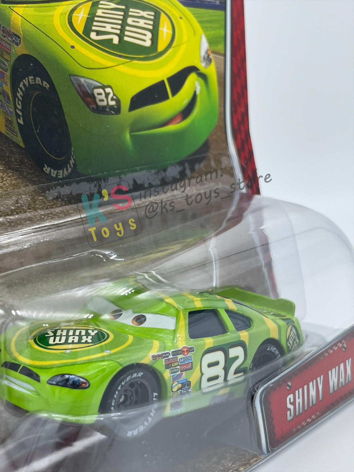 DISNEY PIXAR CARS BY MATTEL - SHINY WAX - THE WORLD OF CARS KMART SERIES - BNIP