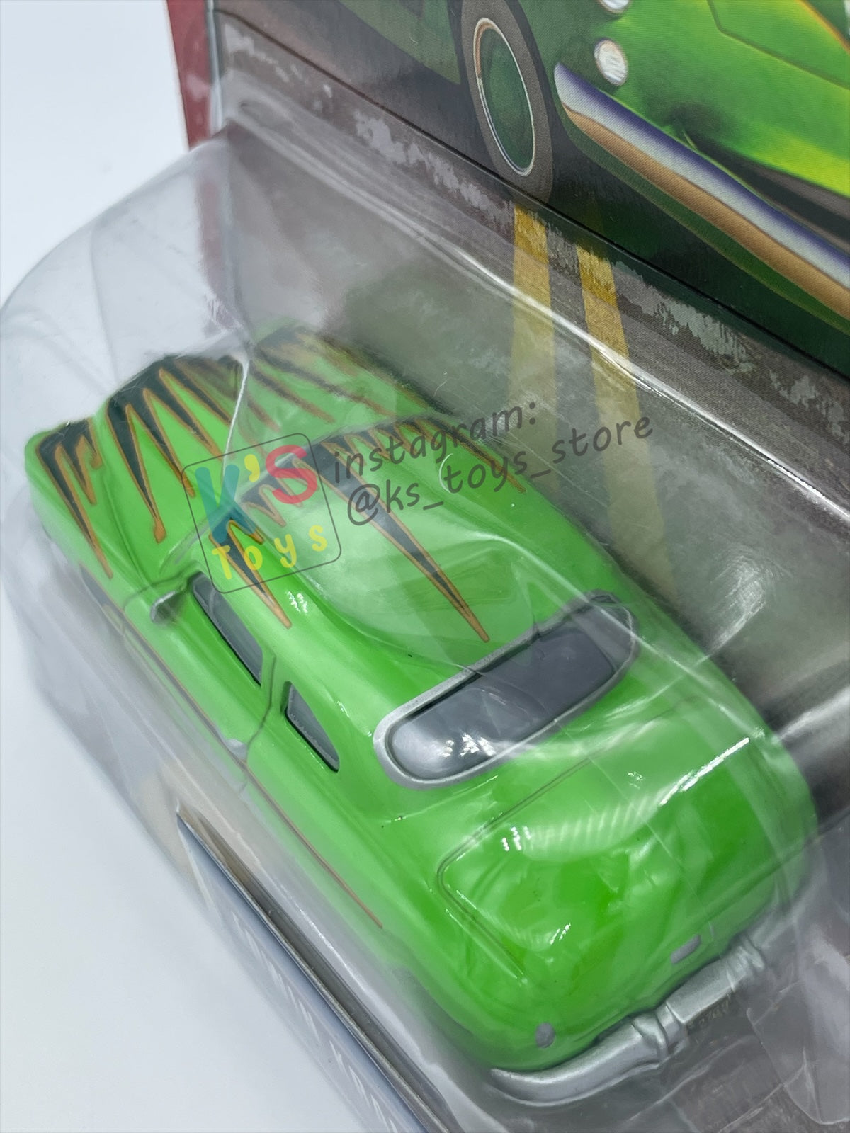 DISNEY PIXAR CARS 1:55 BY MATTEL, EDWIN KRANKS - THE WORLD OF CARS SERIES - BNIP