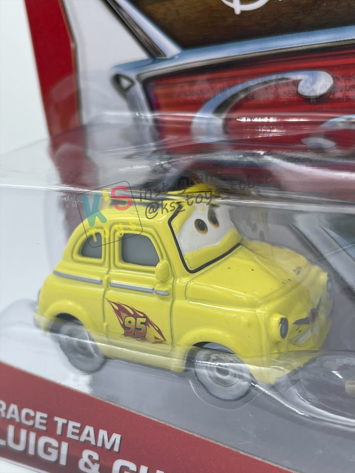 DISNEY PIXAR CARS BY MATTEL 1:55, RACE TEAM LUIGI & GUIDO - FESTIVAL ITALIANO SERIES - BNIP