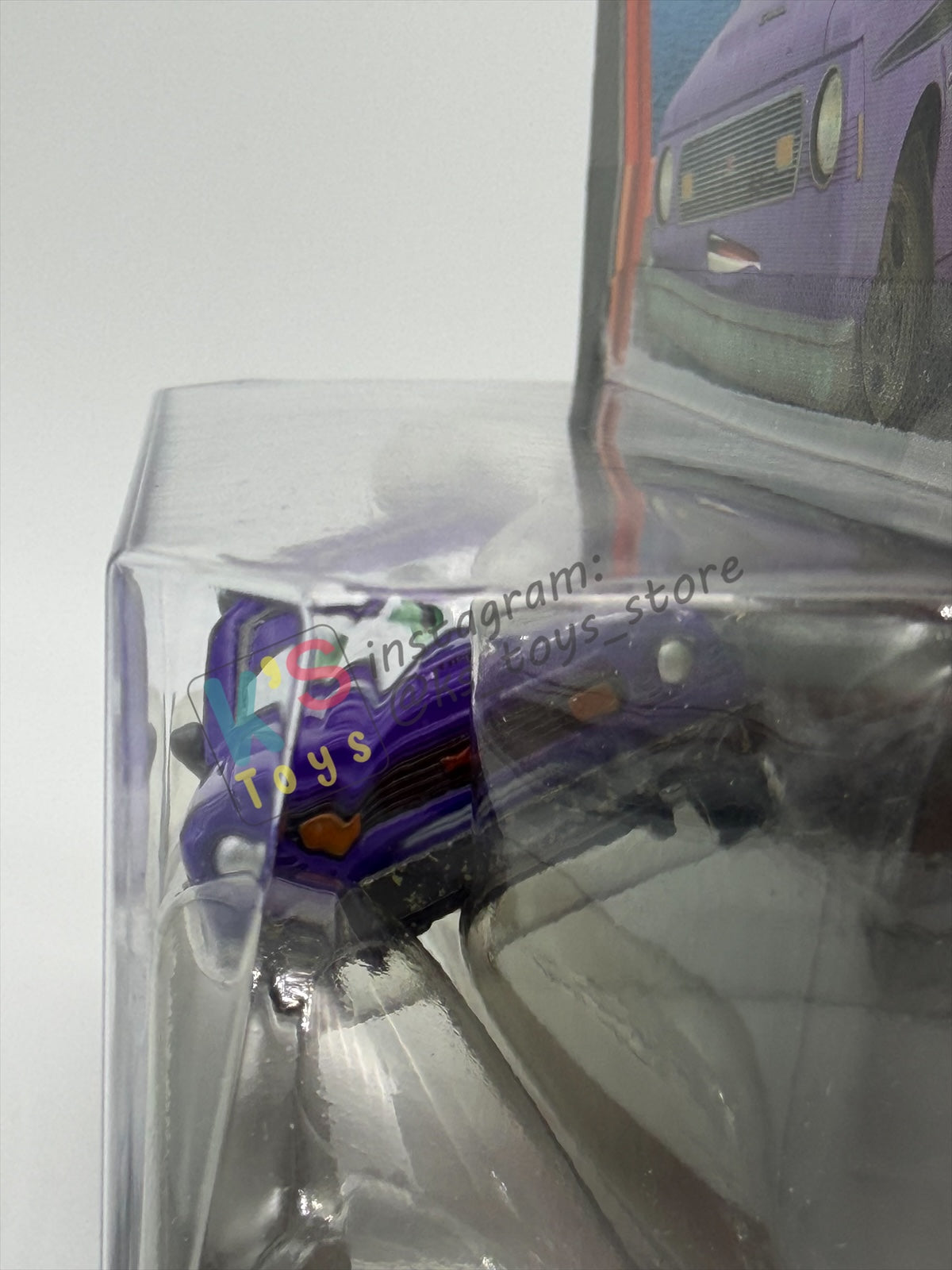 DISNEY PIXAR CARS BY MATTEL, DON CRUMLIN (GREEN EYES) - CARS 2 SERIES - BNIP