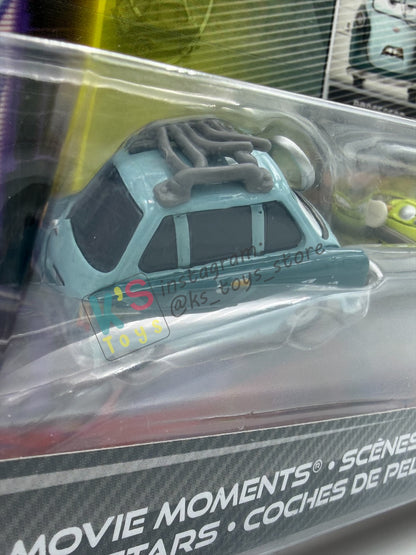 Disney Pixar Cars 1:55 by Mattel, 2-Pack Professor Z and Acer with Helmet from Cars 2 - BNIP