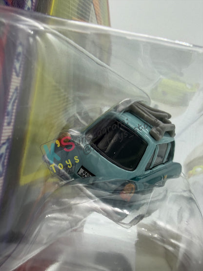Disney Pixar Cars 1:55 by Mattel, 2-Pack Professor Z and Acer with Helmet from Cars 2 - BNIP