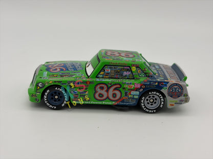 PRE-OWNED / LOOSE DISNEY PIXAR CARS BY MATTEL - "RALLY RACE 200 CHICK HICKS" RACE & RESCUE SERIES - GOOD CONDITION
