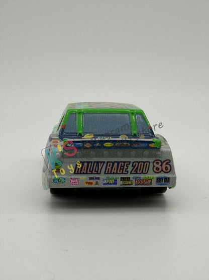 PRE-OWNED / LOOSE DISNEY PIXAR CARS BY MATTEL - "RALLY RACE 200 CHICK HICKS" RACE & RESCUE SERIES - GOOD CONDITION