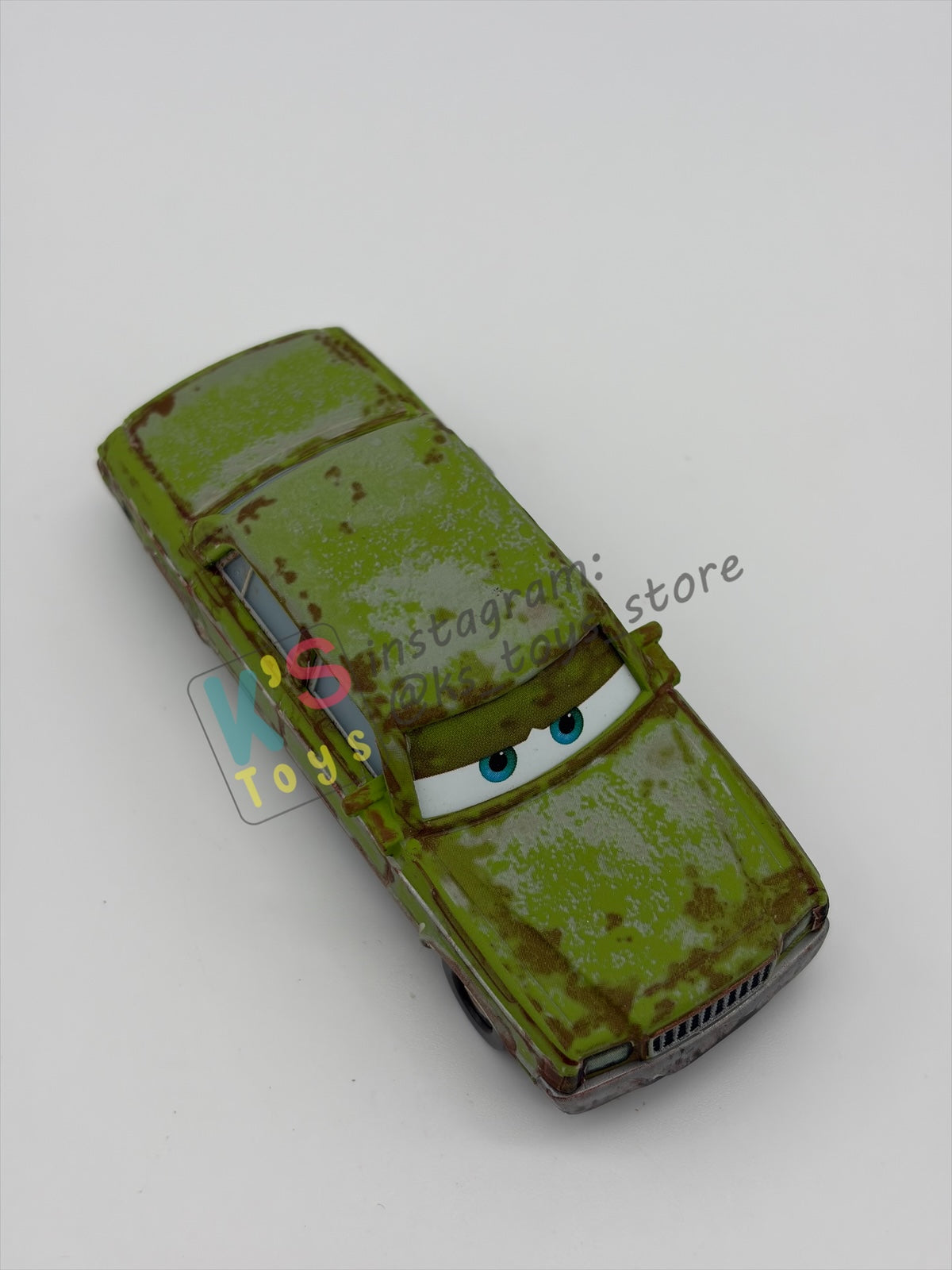 PRE-OWNED / LOOSE DISNEY PIXAR CARS BY MATTEL - "JONATHAN WRENCHWORTHS" RUST-EZE SERIES - NEAR MINT CONDITION