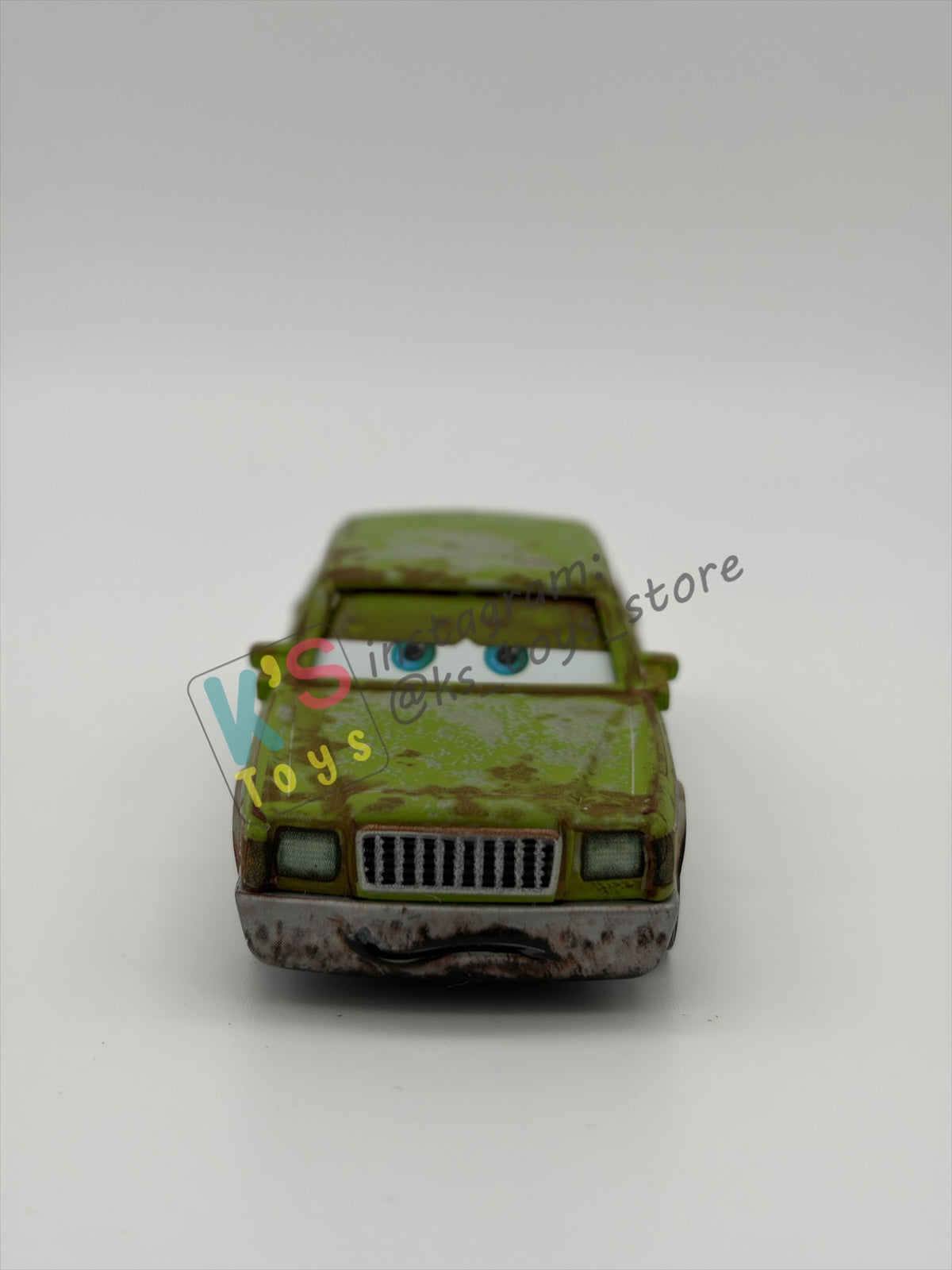 PRE-OWNED / LOOSE DISNEY PIXAR CARS BY MATTEL - "JONATHAN WRENCHWORTHS" RUST-EZE SERIES - NEAR MINT CONDITION
