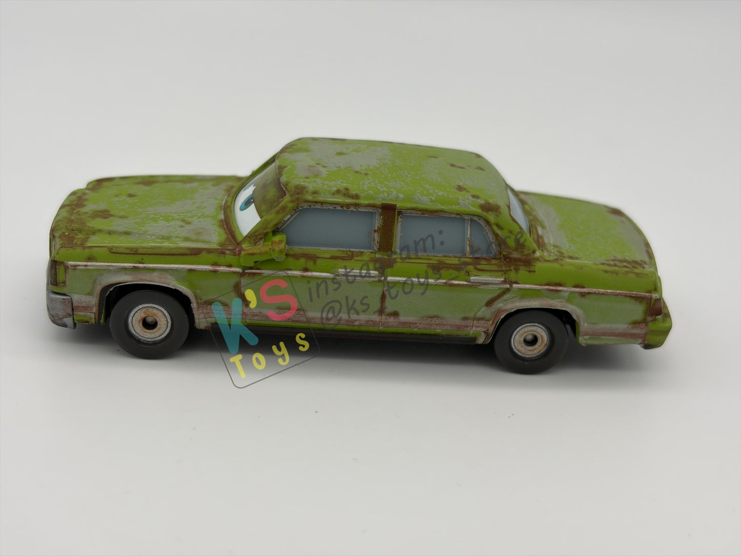 PRE-OWNED / LOOSE DISNEY PIXAR CARS BY MATTEL - "JONATHAN WRENCHWORTHS" RUST-EZE SERIES - NEAR MINT CONDITION