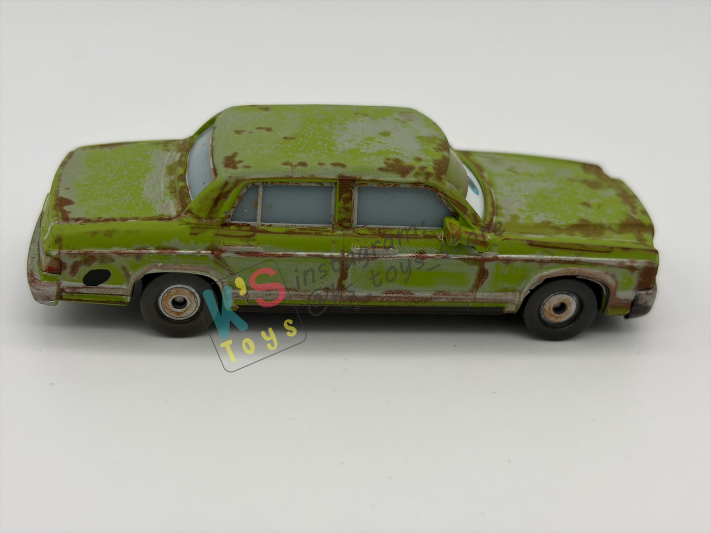 PRE-OWNED / LOOSE DISNEY PIXAR CARS BY MATTEL - "JONATHAN WRENCHWORTHS" RUST-EZE SERIES - NEAR MINT CONDITION