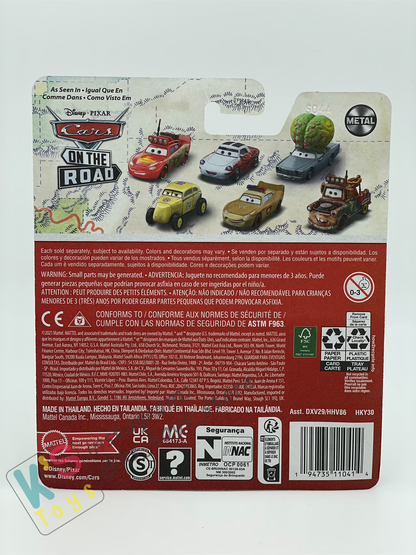 DISNEY PIXAR CARS BY MATTEL, CLAIRE GUNZ'ER - 2023 NEW RELEASE - BNIP