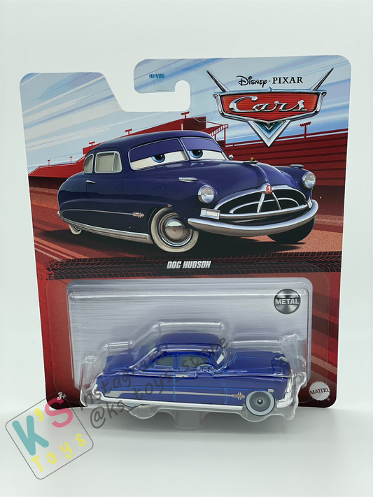 DISNEY PIXAR CARS BY MATTEL, DOC HUDSON - 2023 RE-RELEASED - BNIP