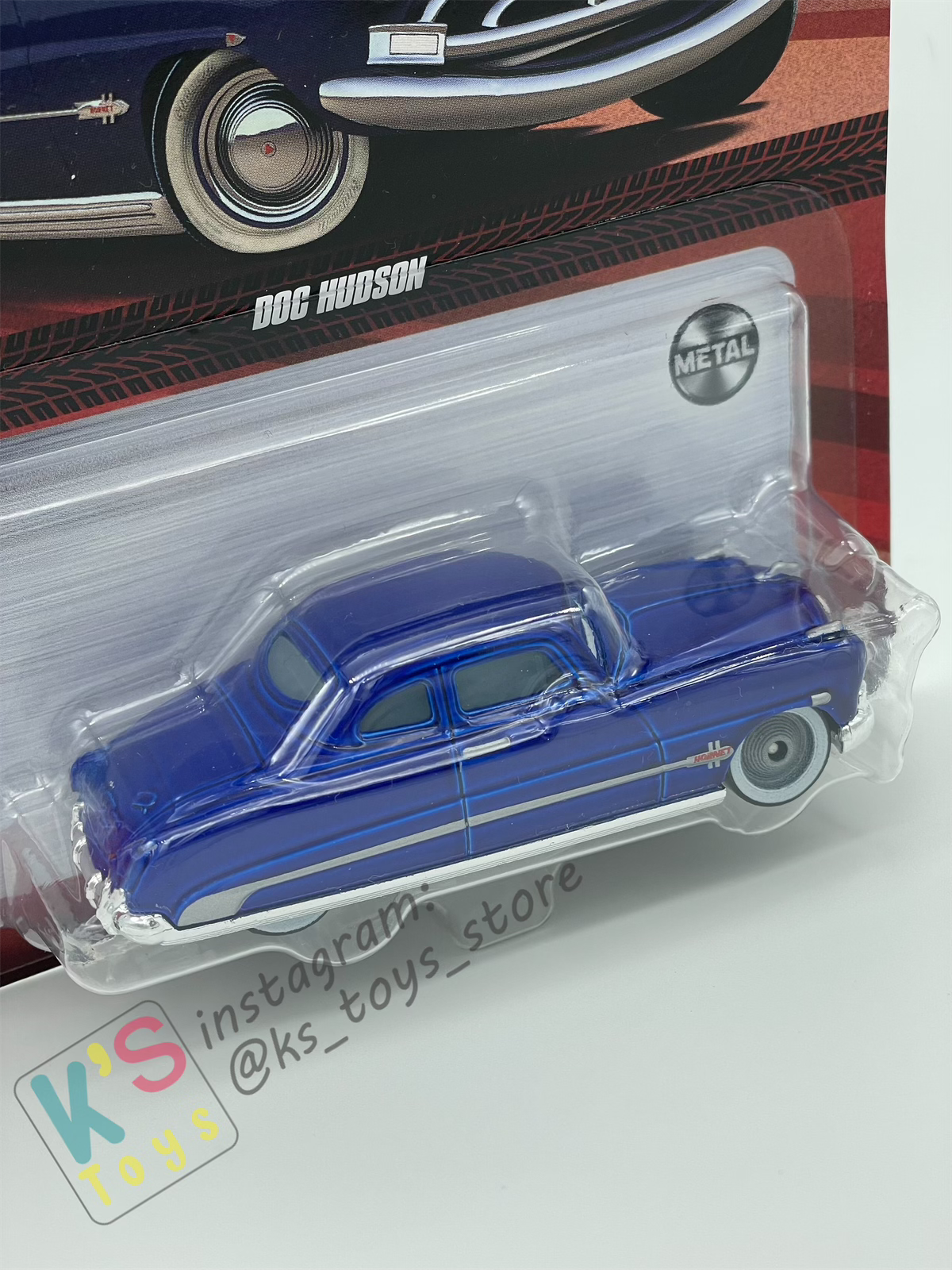 DISNEY PIXAR CARS BY MATTEL, DOC HUDSON - 2023 RE-RELEASED - BNIP