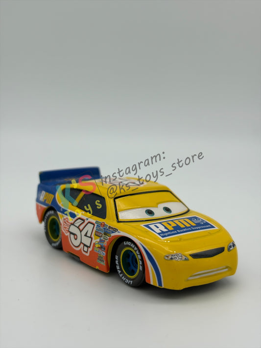 PRE-OWNED / LOOSE DISNEY PIXAR CARS - "Winford Bradford Rutherford - #64 RPM" CARS SERIES - GOOD CONDITION
