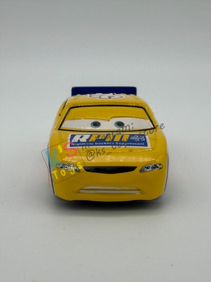 PRE-OWNED / LOOSE DISNEY PIXAR CARS - "Winford Bradford Rutherford - #64 RPM" CARS SERIES - GOOD CONDITION