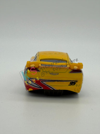 PRE-OWNED / LOOSE DISNEY PIXAR CARS - "TRACK DAMAGE CRUZ RAMIREZ" CARS 3 SERIES - GOOD CONDITION