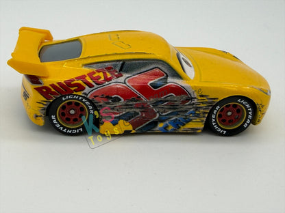 PRE-OWNED / LOOSE DISNEY PIXAR CARS - "TRACK DAMAGE CRUZ RAMIREZ" CARS 3 SERIES - GOOD CONDITION