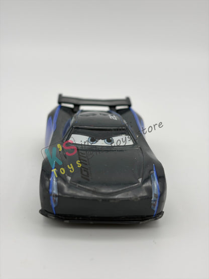 PRE-OWNED / LOOSE DISNEY PIXAR CARS BY MATTEL, "JACKSON STORM" - CARS 3 NEXT GEN SERIES - GOOD CONDITION - READ DESCRIPTION!!!!!!!!!!!