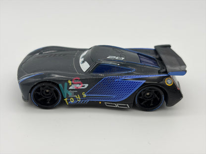 PRE-OWNED / LOOSE DISNEY PIXAR CARS BY MATTEL, "JACKSON STORM" - CARS 3 NEXT GEN SERIES - GOOD CONDITION - READ DESCRIPTION!!!!!!!!!!!