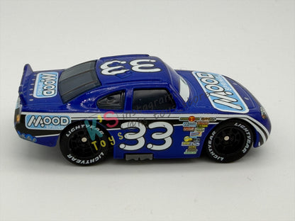 PRE-OWNED / LOOSE DISNEY PIXAR CARS - "CHUCK ARMSTRONG / MOOD SPRINGS RUBBER TIRES" CARS SYNTHETIC RUBBER TIRES SERIES - NEAR MINT CONDITION