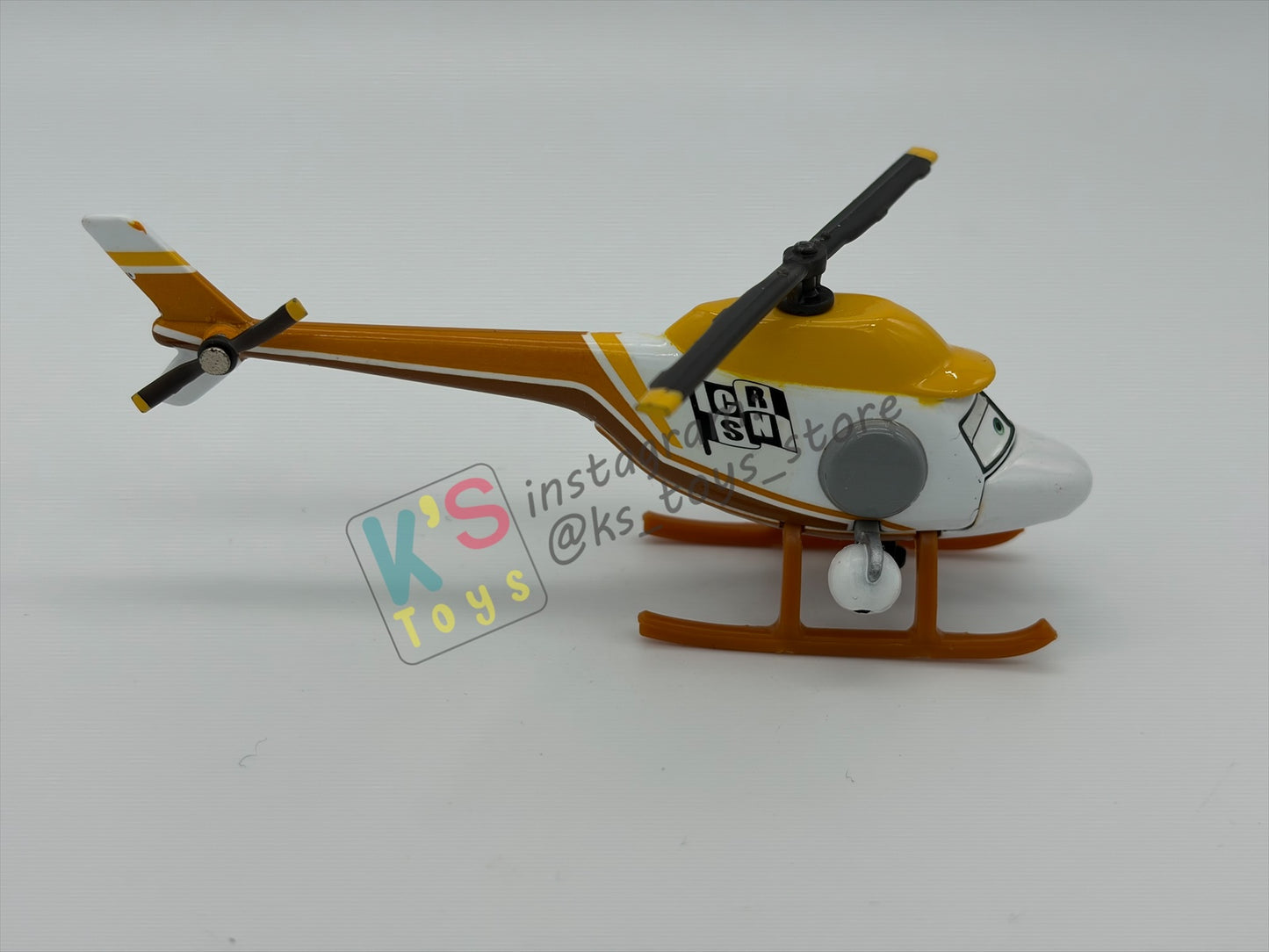 PRE-OWNED / LOOSE DISNEY PIXAR CARS BY MATTEL, "RON HOVER" - CARS SERIES - GOOD CONDITION - READ DESCRIPTION!!!!!!!!!!!