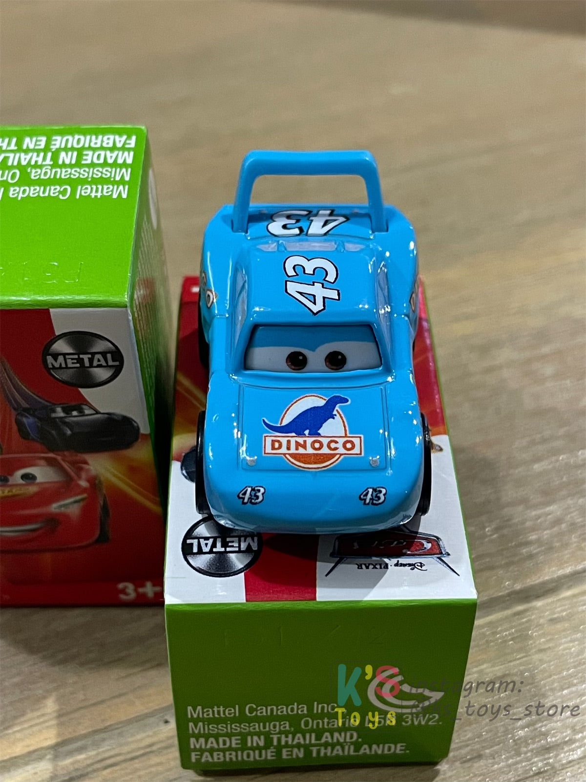 Mini Racers Pixar Disney Cars, 2021 Series 4 #42 THE KING