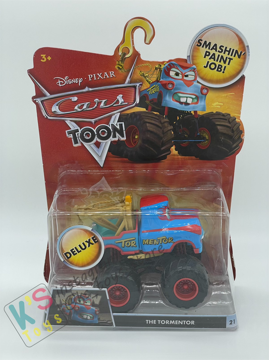 Deluxe Disney Pixar Cars "THE TORMENTOR" Monster Truck Mater - Cars Toon Series