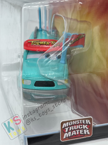 Deluxe Disney Pixar Cars "TORMENTOR'S BIGGEST FAN" Monster Truck Mater - Cars Toon Series